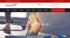 Desktop Screenshot of ortopediktabanlik.com